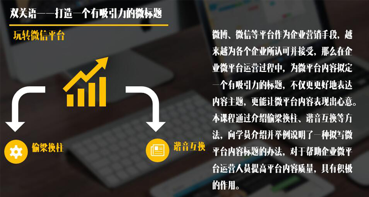 双关语--打造一个有吸引力的微标题
